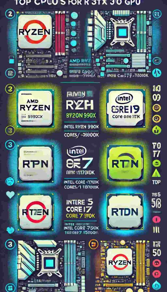 Top CPUs for RTX 3700 GPU: