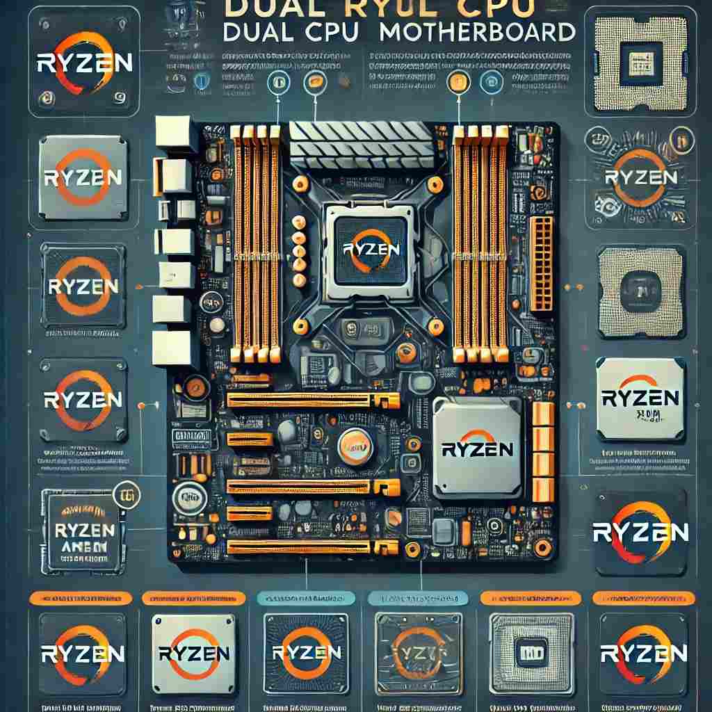 Types of Dual CPU Motherboards