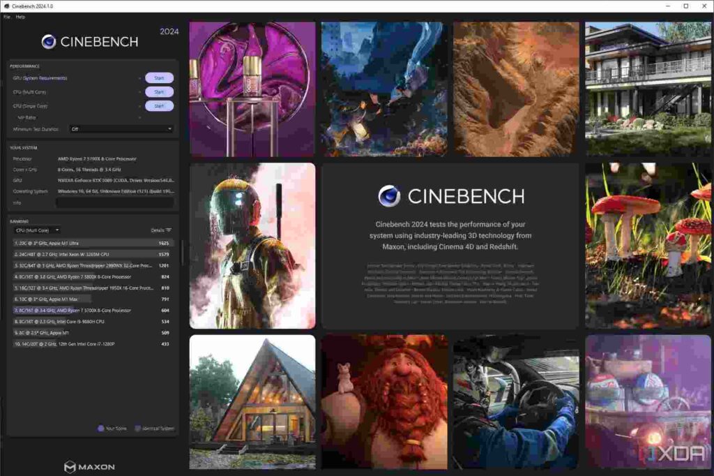 What is Cinebench?