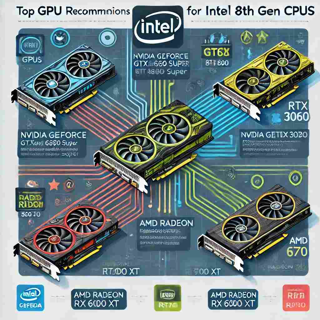 Top GPU Recommendations for Intel 8th Gen CPU: