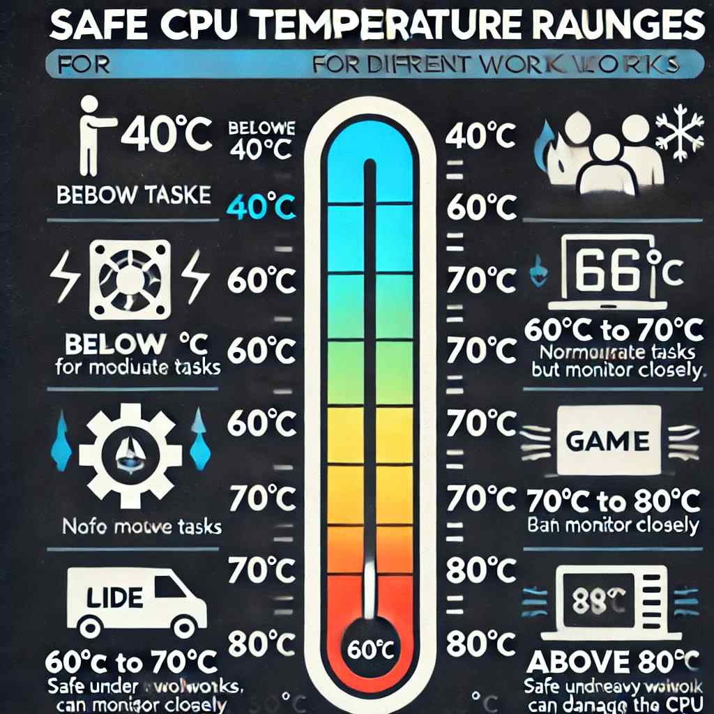 Safe CPU Temperature Ranges